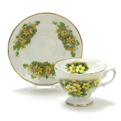 Cup & Saucer by Royal Albert, China, Yellow Flowers