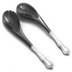 Debussy by Towle, Sterling Salad Serving Spoon & Fork, Melamine