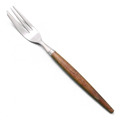 Pastry Fork, Stainless/Teakwood, Wood Handle, Holland