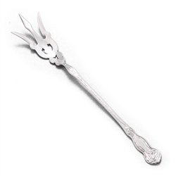 Orchid by S.L. & G.H. Rogers, Silverplate Lettuce Fork