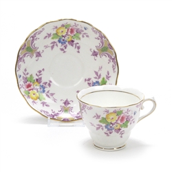 Cup & Saucer by Colclough, China