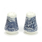 Liberty Blue by Staffordshire, China Salt & Pepper