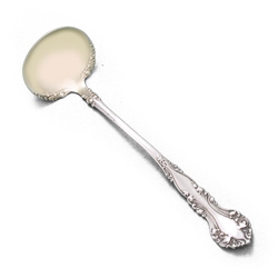 New Century by Rogers & Bros., Silverplate Cream Ladle, Gilt Bowl