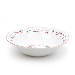 White Christmas by Farberware, Stoneware Vegetable Bowl, Round