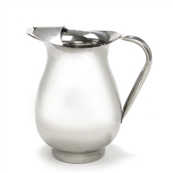 Water Pitcher, Stainless, Ice Catcher