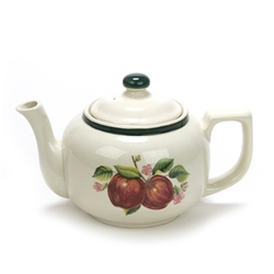 Apples, Casuals by China Pearl, Stoneware Teapot