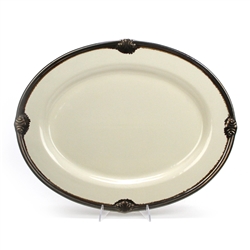 Embassy Ivory by Certified Int. Corp., Stoneware Serving Platter