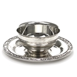 Park Lane by Oneida, Silverplate Gravy Boat, Attached Tray