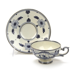 Cup & Saucer by Delfts Blauw, China, Windmill