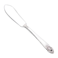 Distinction by Prestige Plate, Silverplate Master Butter Knife, Flat Handle