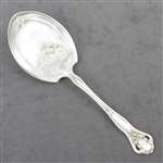 Dolly Madison by Holmes & Edwards, Silverplate Berry Spoon, Monogram S