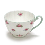 Rosebud by Shelley, China Cup, Fluted