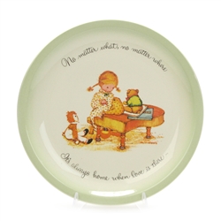 Holly Hobbie by American Greetings, China Collector Plate, No Matter What...