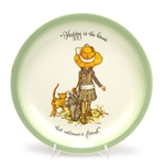 Holly Hobbie by American Greetings, China Collector Plate, Happy is the Home