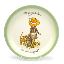 Holly Hobbie by American Greetings, China Collector Plate, Happy is the Home