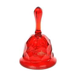 Georgian Ruby by Viking, Glass Dinner Bell, Ruby