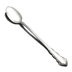 Dresden Rose by Reed & Barton, Silverplate Iced Tea/Beverage Spoon