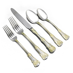 Old Country Roses by Royal Albert, Stainless 5-PC Place Setting