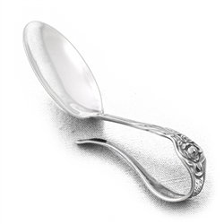 Baby Spoon, Curved Handle by Watson, Sterling, Rose, Floral Series