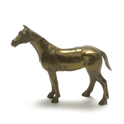 Figurine, Brass, Horse, Dayton Ohio