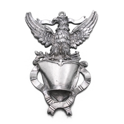 Figurine, Silverplate, Eagle Match Holder