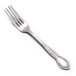 Dinner Fork by Columbia, Stainless, Bead & Flower