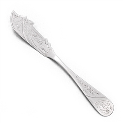 Coin, Sterling Master Butter Knife, Bright-cut