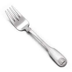 Colonial Shell by Reed & Barton, Stainless Salad Fork