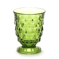 Whitehall Green by Colony, Glass Tumbler, Footed, Avocado
