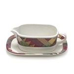 Palm Desert by Studio Nova, Stoneware Gravy Boat & Tray