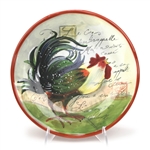 Le Rooster by Certified Int. Corp., Stoneware Salad Plate