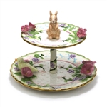 Springtime by Avon, Ceramic Tier Serving Tray