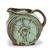 Wagon Wheel, Prairie Green by Frankoma Pottery Water Pitcher, Chipped Lip