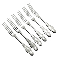 Melrose by Rogers & Bros., Silverplate Berry Forks, Set of 6