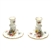 Minuet by Hammersley, China Candlestick Pair