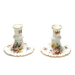 Minuet by Hammersley, China Candlestick Pair