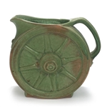 Wagon Wheel, Prairie Green by Frankoma Pottery Water Pitcher