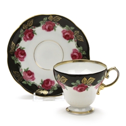 Cup & Saucer by Norcrest, China, Roses
