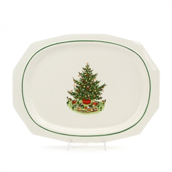 Christmas Heritage by Pfaltzgraff, Stoneware Serving Platter, Oval