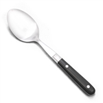 Mardi Gras-Black by Washington Forge, Stainless/Plastic Tablespoon (Serving Spoon)