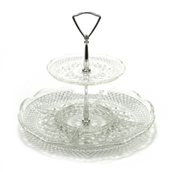 Wexford by Anchor Hocking, Glass Tier Serving Tray