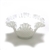 Hobnail Milk Glass by Fenton, Glass Bowl, Crimped