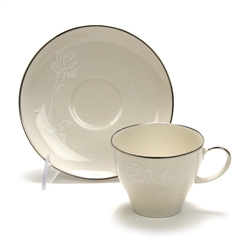 White Knight by Noritake, China Cup & Saucer