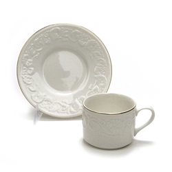 Calais by Farberware, China Cup & Saucer