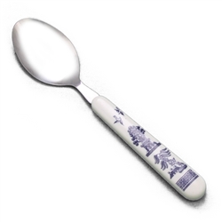 Place Soup Spoon, Stainless/Plastic, Blue Willow Design