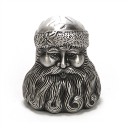 Napkin Ring, Pewter, Santa