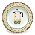 Morning Coffee by Sakura, Stoneware Salad Plate
