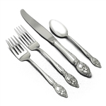 Enchanting Orchid by Westmoreland, Sterling 4-PC Setting, Luncheon Size, Modern Blade
