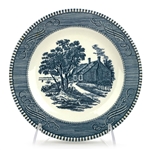 Currier & Ives Blue by Royal, China Salad Plate