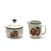 Apples, Casuals by China Pearl, Stoneware Cream & Sugar